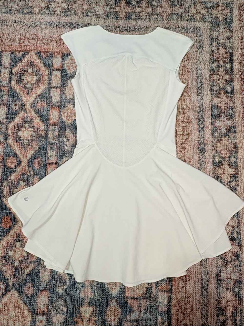 Lululemon Everlux Mesh-Back Tennis Dress white size 8 - Picture 15 of 16